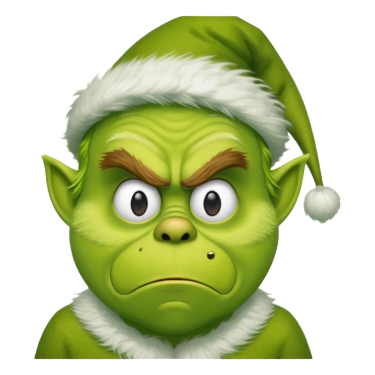 Credit Card Grinch sticker