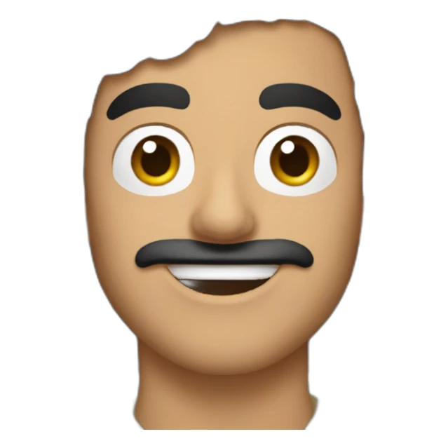 Pablo talibán barbudo sticker