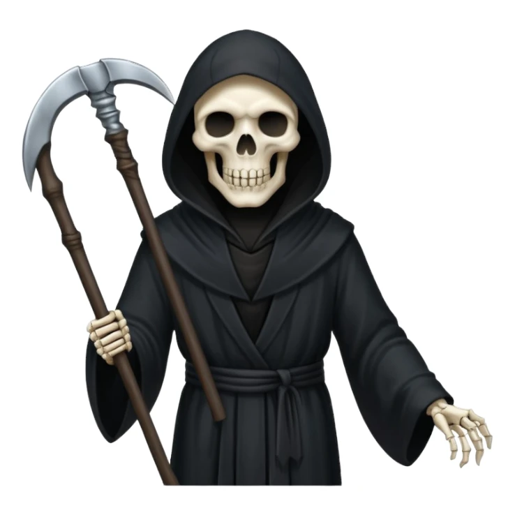 grim reaper sticker