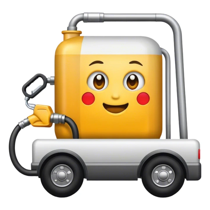 fuel being carried sticker