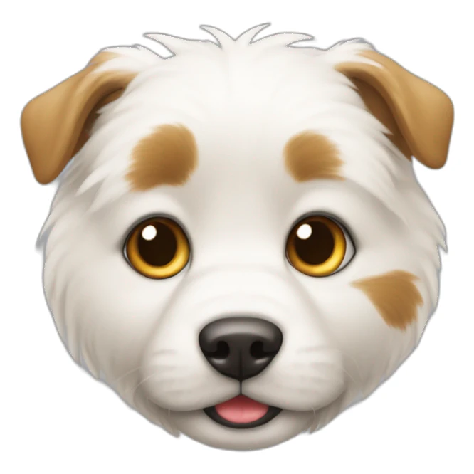 Un moitié chat moitié chien sticker