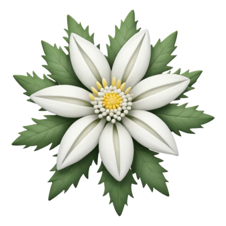 edelweiss realista sticker