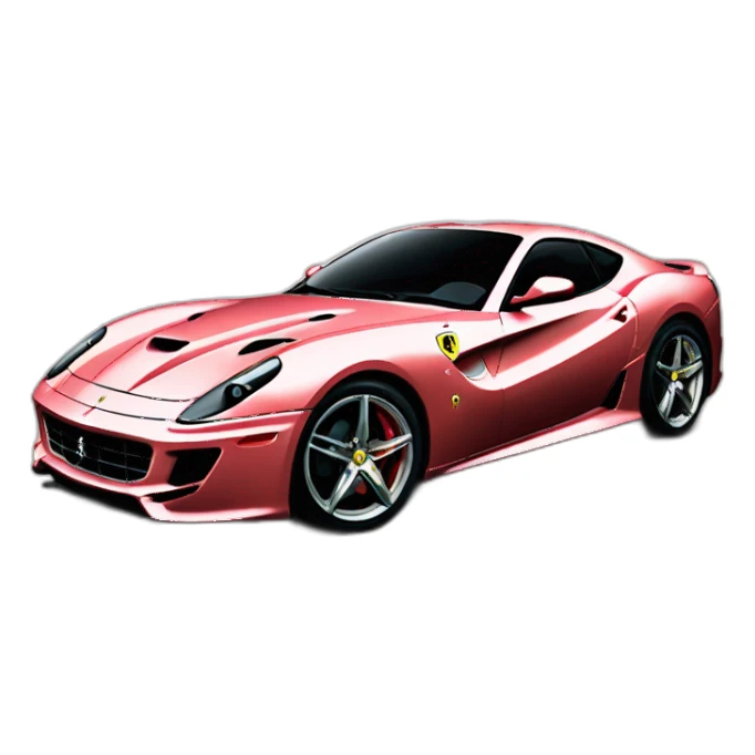 Ferrari 599 GTO sticker