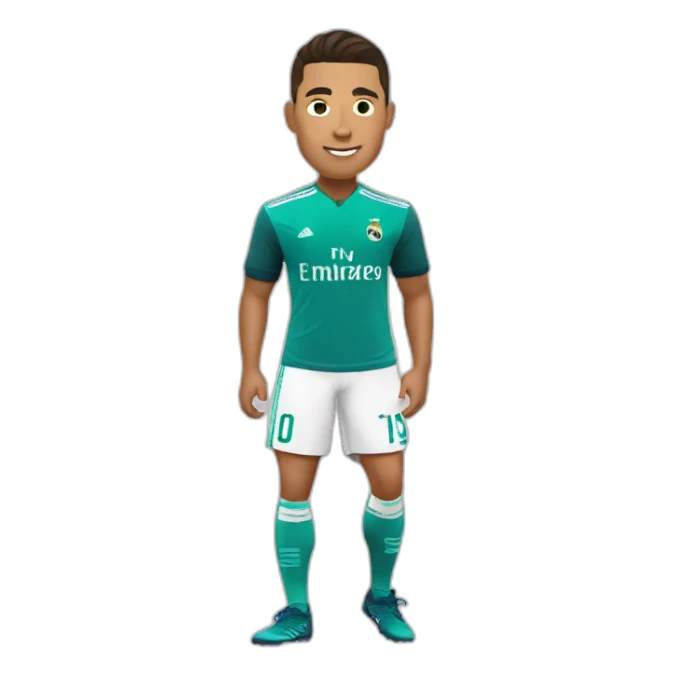 ronaldo doing sui pose sticker