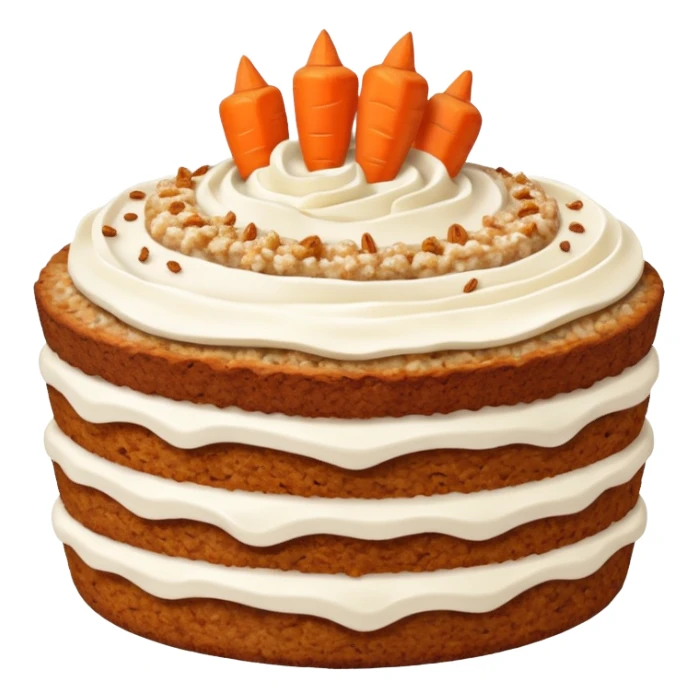 carrot cake oats sticker