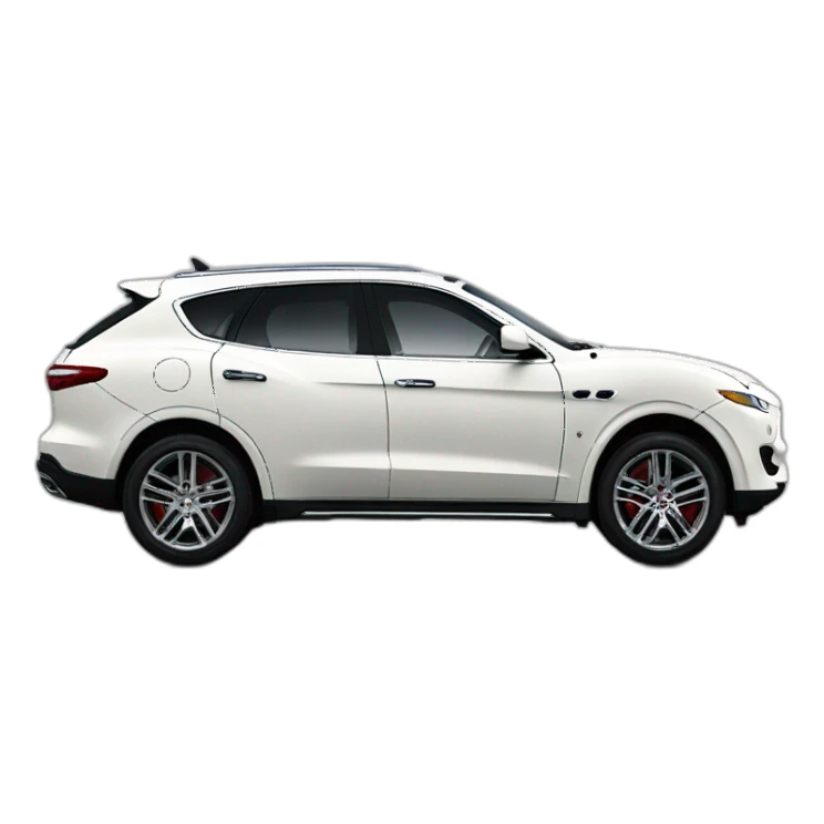 maserati suv side sticker