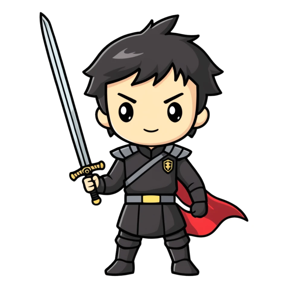 Juni from kpop demon hunters sticker