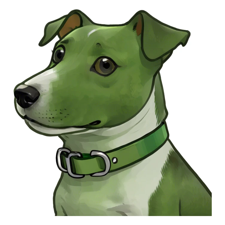 Black and white jack Russel terrier  sticker