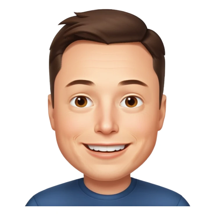 Funny elon musk meme sticker