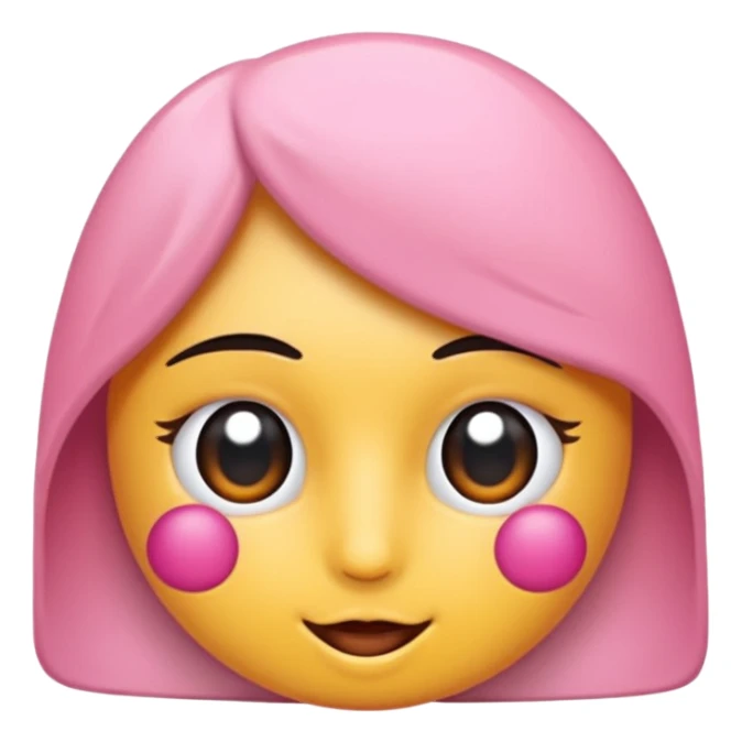 Kalp atan pembe tavşan sticker