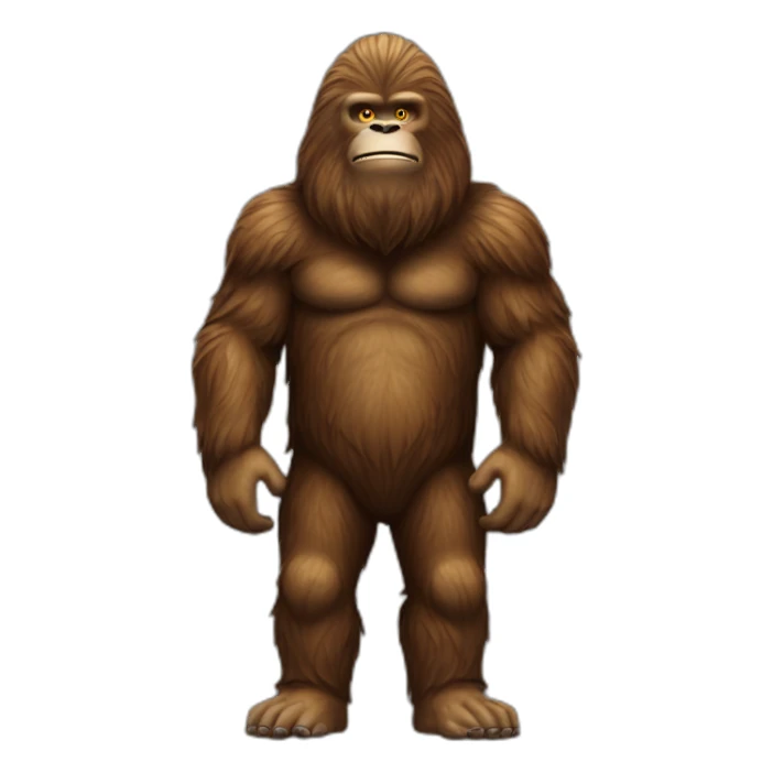 sasquatch arms folded cnn news microphone sticker