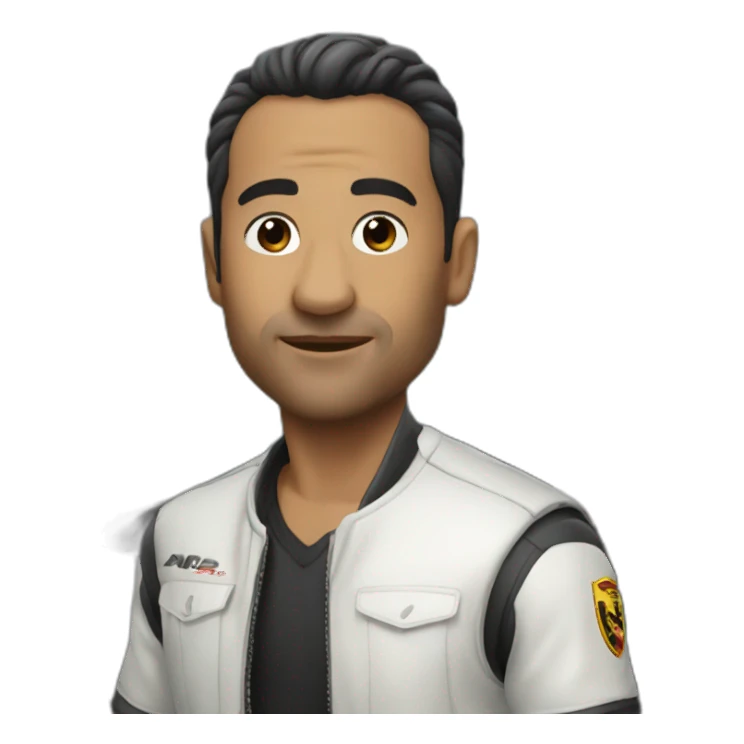 Porche cabrera sticker