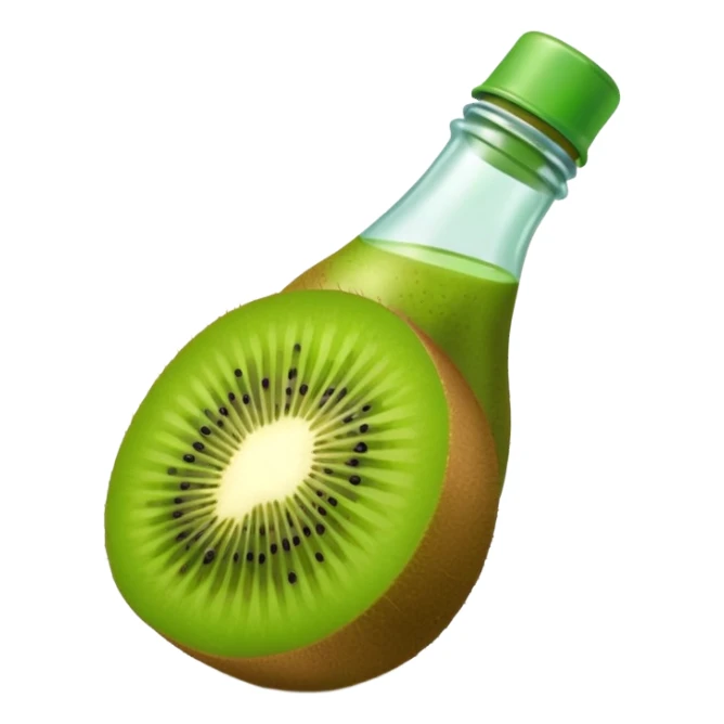 Kiwi bottle sticker