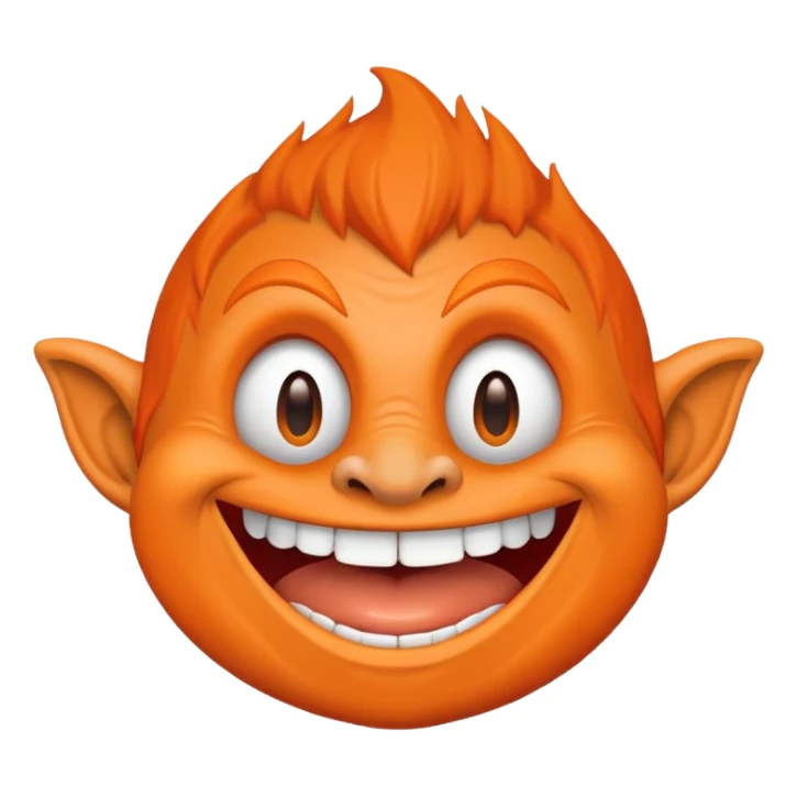 troll face with smirk sticker