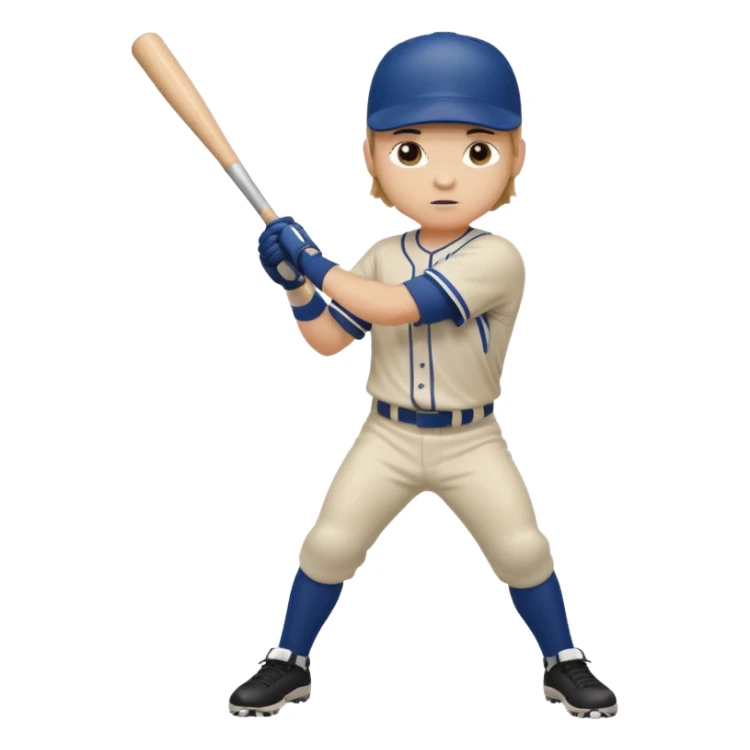 dos basebeall playr a golpes sticker