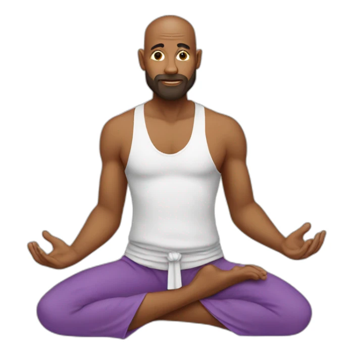 Yogi guru sticker