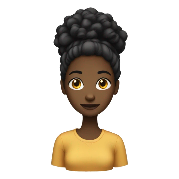 Black girl  sticker