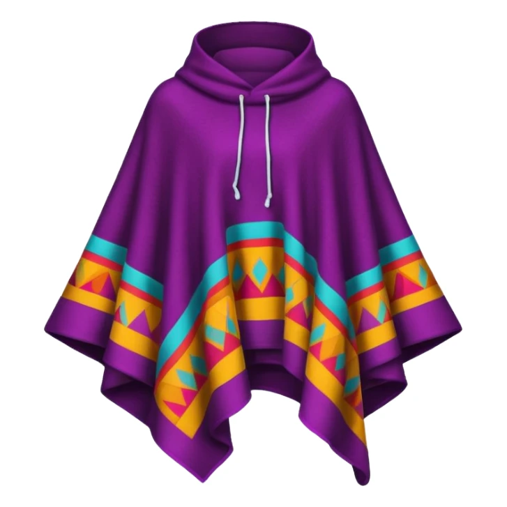 poncho andin sticker
