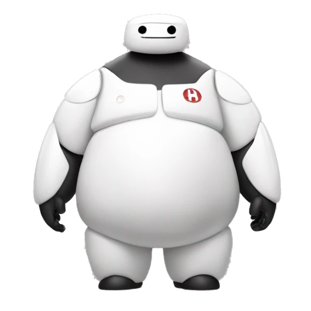 baymax big hero 6 sticker