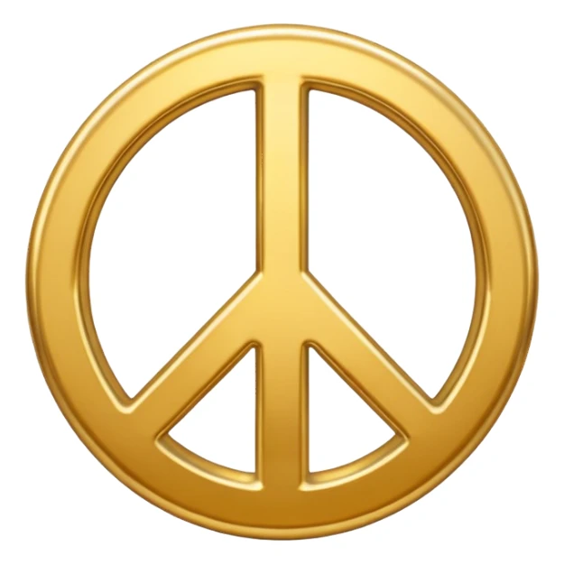 peace sign sticker