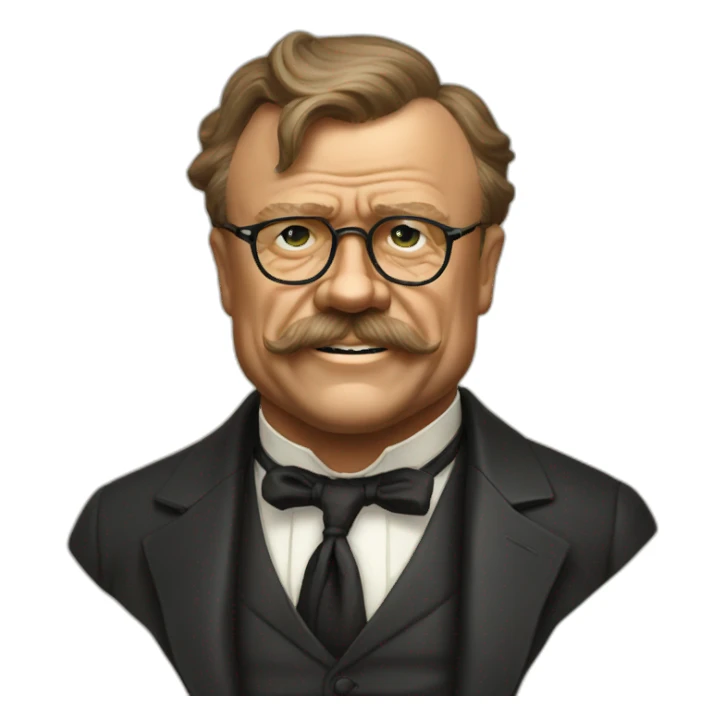 President Theodore Roosevelt sticker