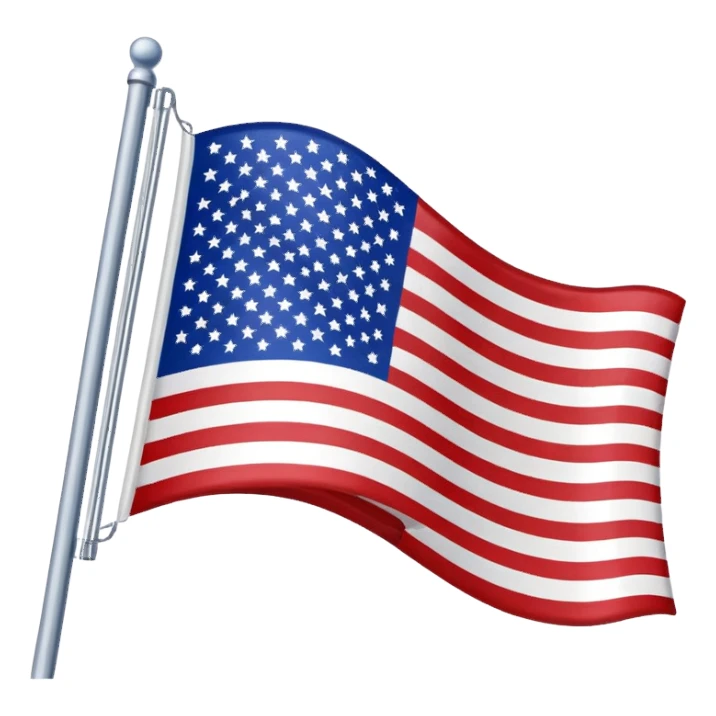US flag upside down sticker