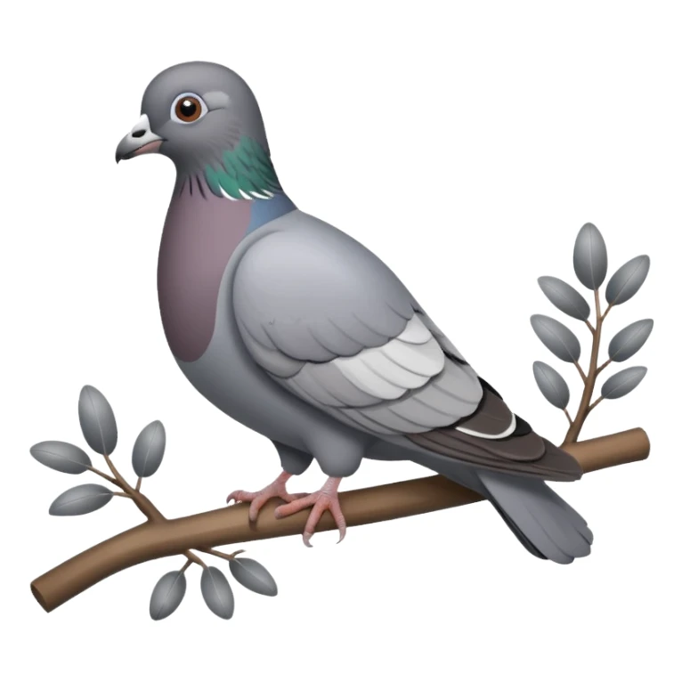Pigeon sticker