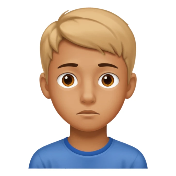 Joven de 14 años aburrido  sticker