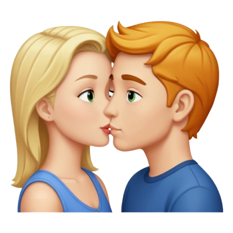 Peyton kissing Lucas sticker