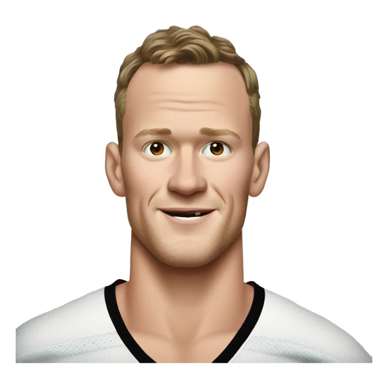 Jonathan Toews as beach bum sticker