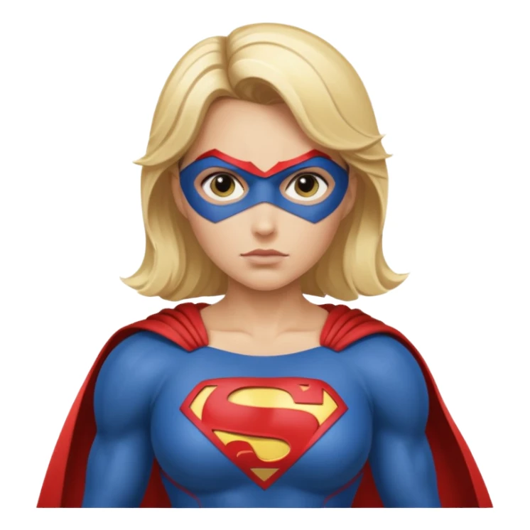 Super women blonde sticker