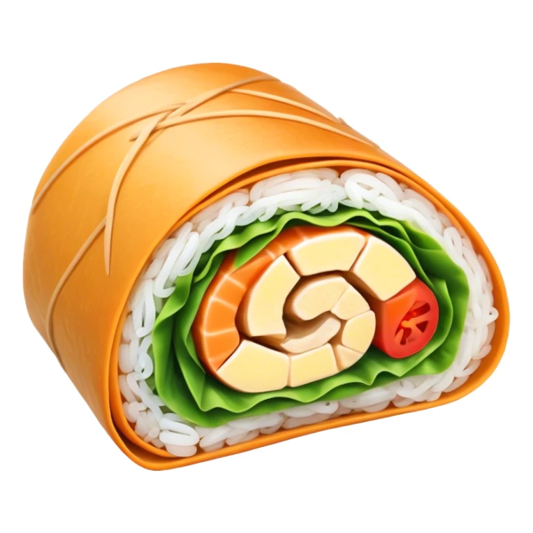 summer roll sticker