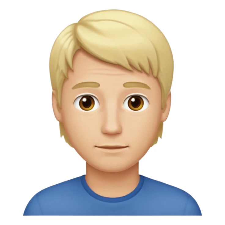 Ein Mann mit blonden Haaren  sticker