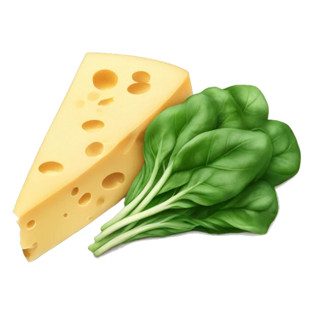 Cheese and spinach boyus sticker