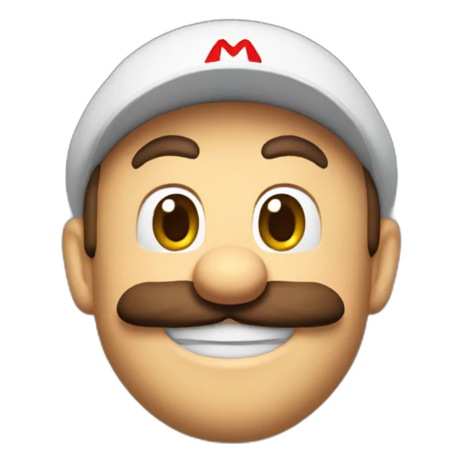 mario face sticker