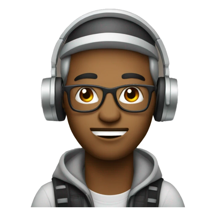 music producer with macbook creativity from mind sticker