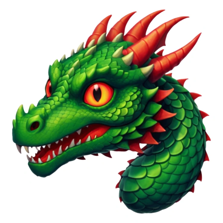 sewers dragon evil sticker