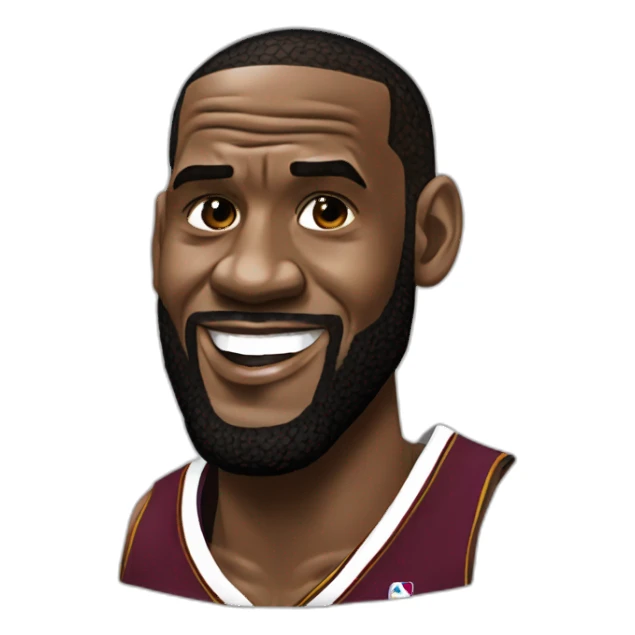 Lebron jams sticker