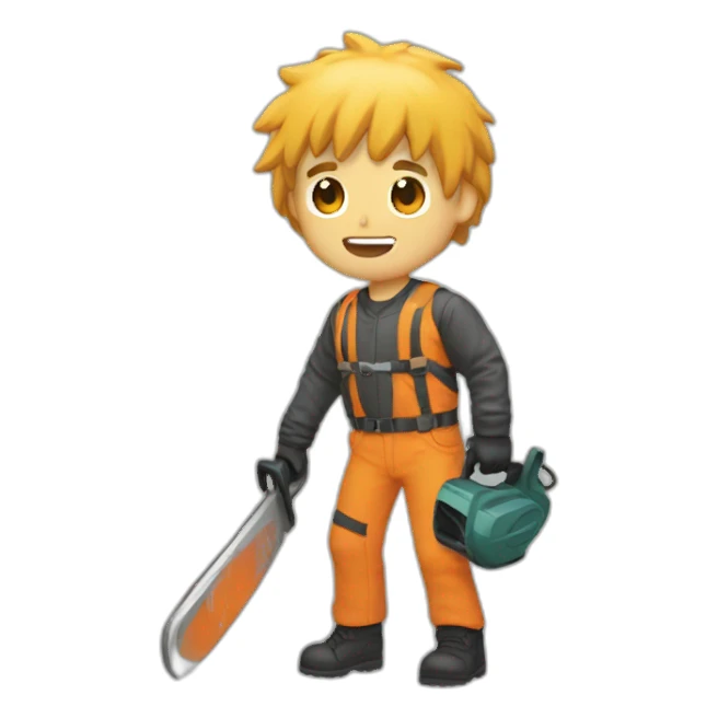 chainsaw man sticker