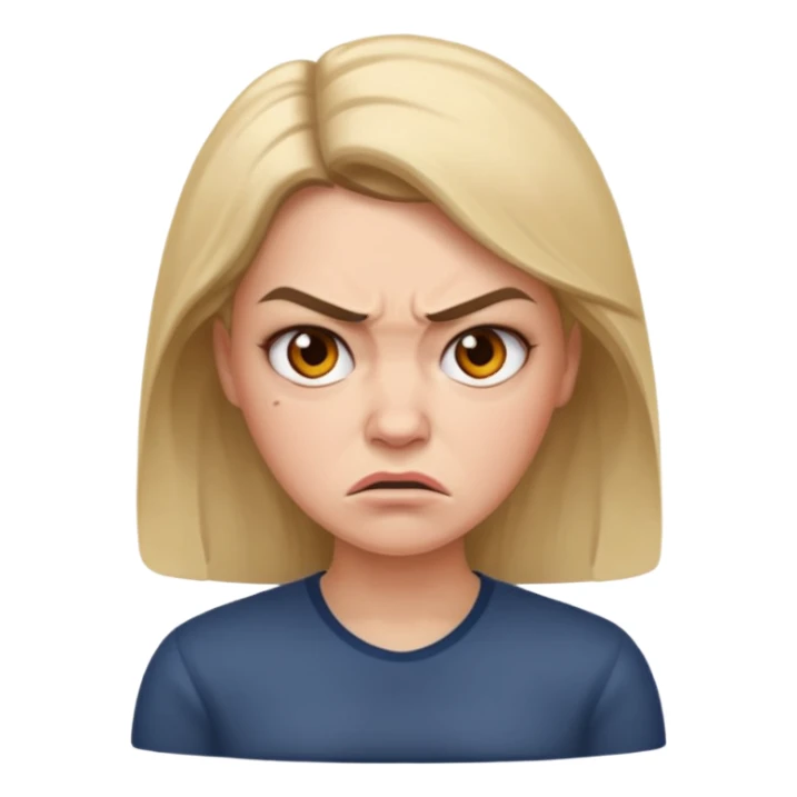 mama enfadada sticker