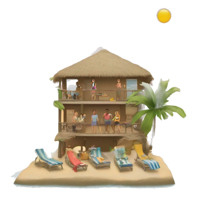 vacation with staff sticker