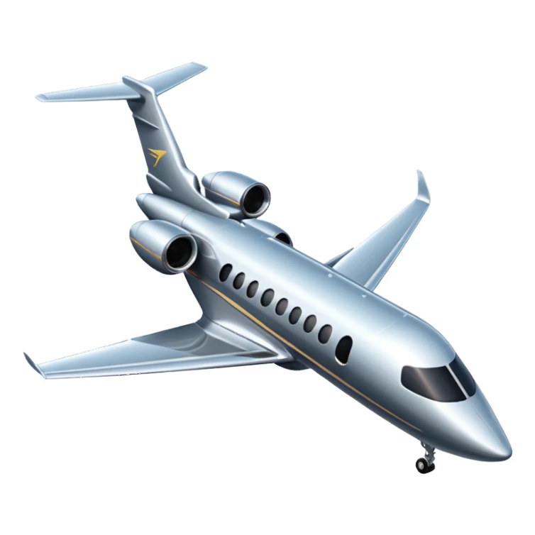 private jet sticker