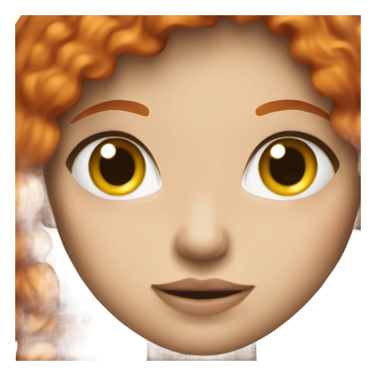 Red head white girlfriend with flavor  sticker