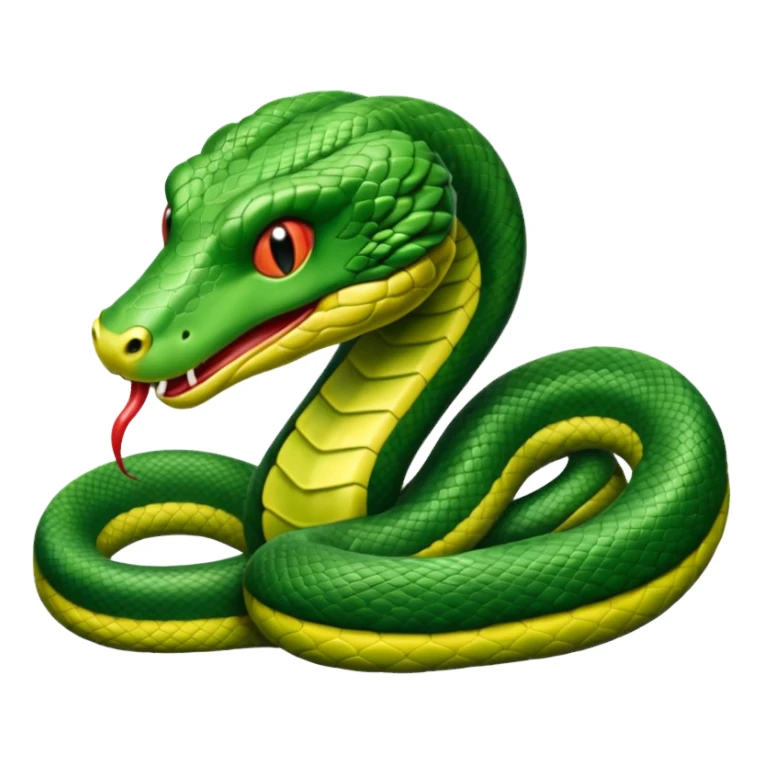  Snek five mouth sticker