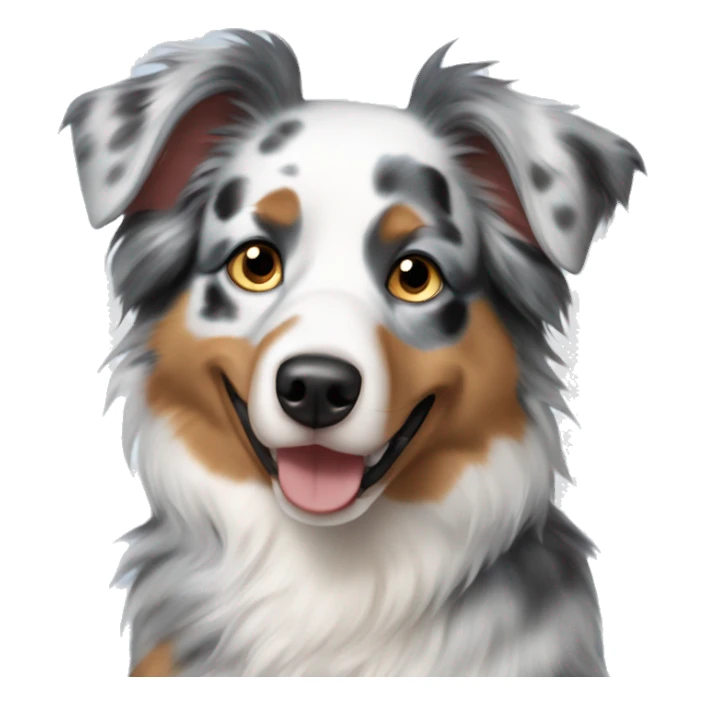 Australian shepherd blue Merle sticker