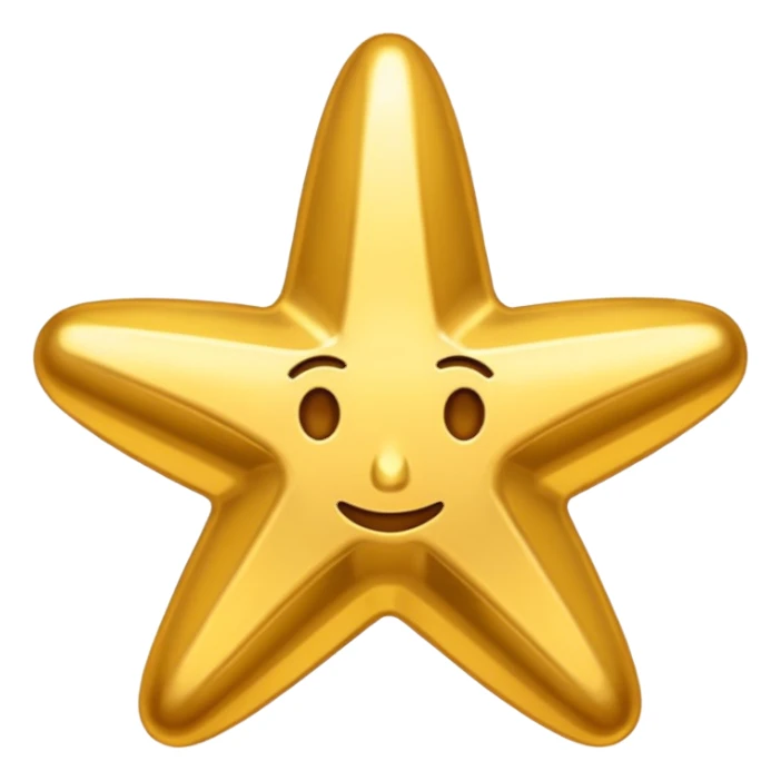 Emoji asterisco sticker