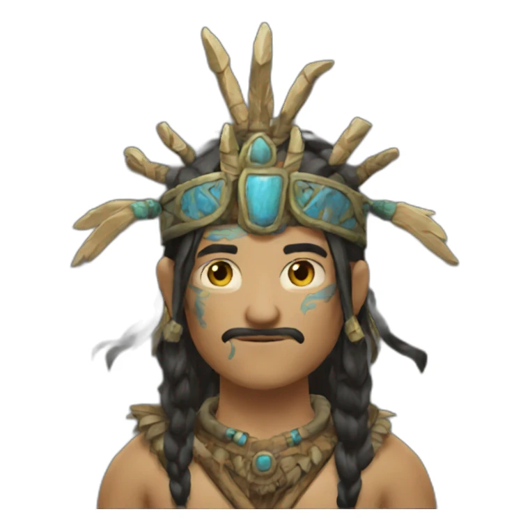 shaman from metin 2  sticker