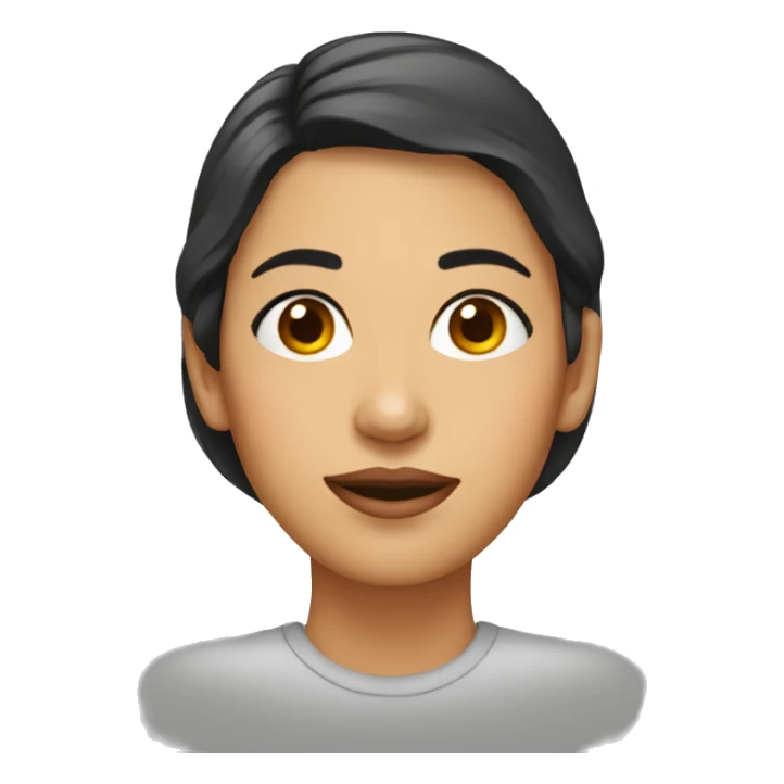 Mujer desmaquillandose  sticker