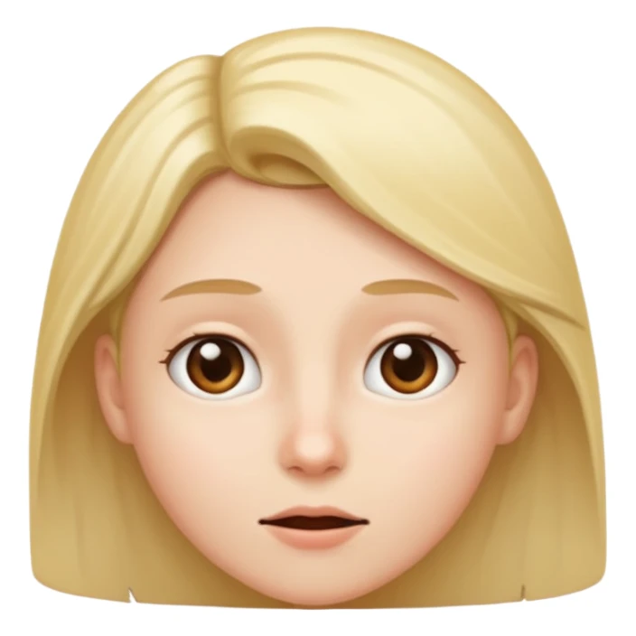 person looking up left sticker