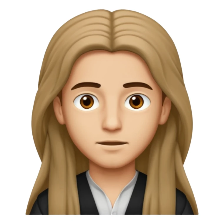 Boy arab long hair sticker